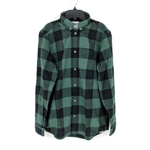 Wesc Other - WeSC Olavi Green Plaid Long Sleeve Sycamore Shirt